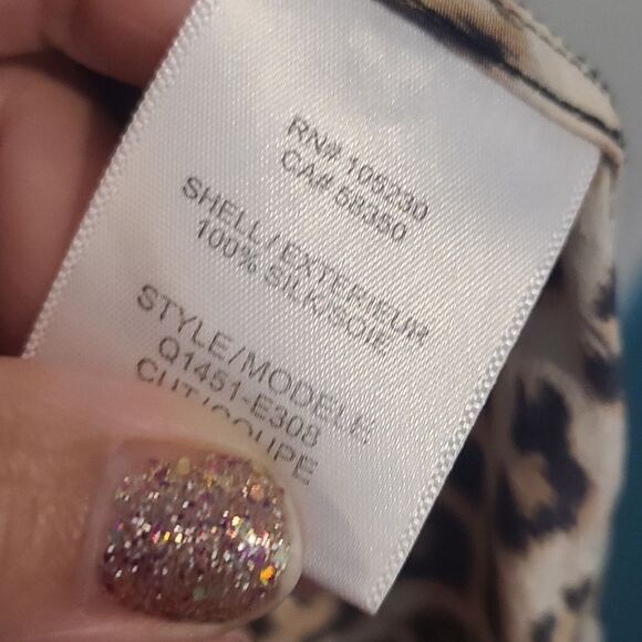 Equipment Femme Leopard Lucinda Silk Shirt Dress - Picture 4 of 9